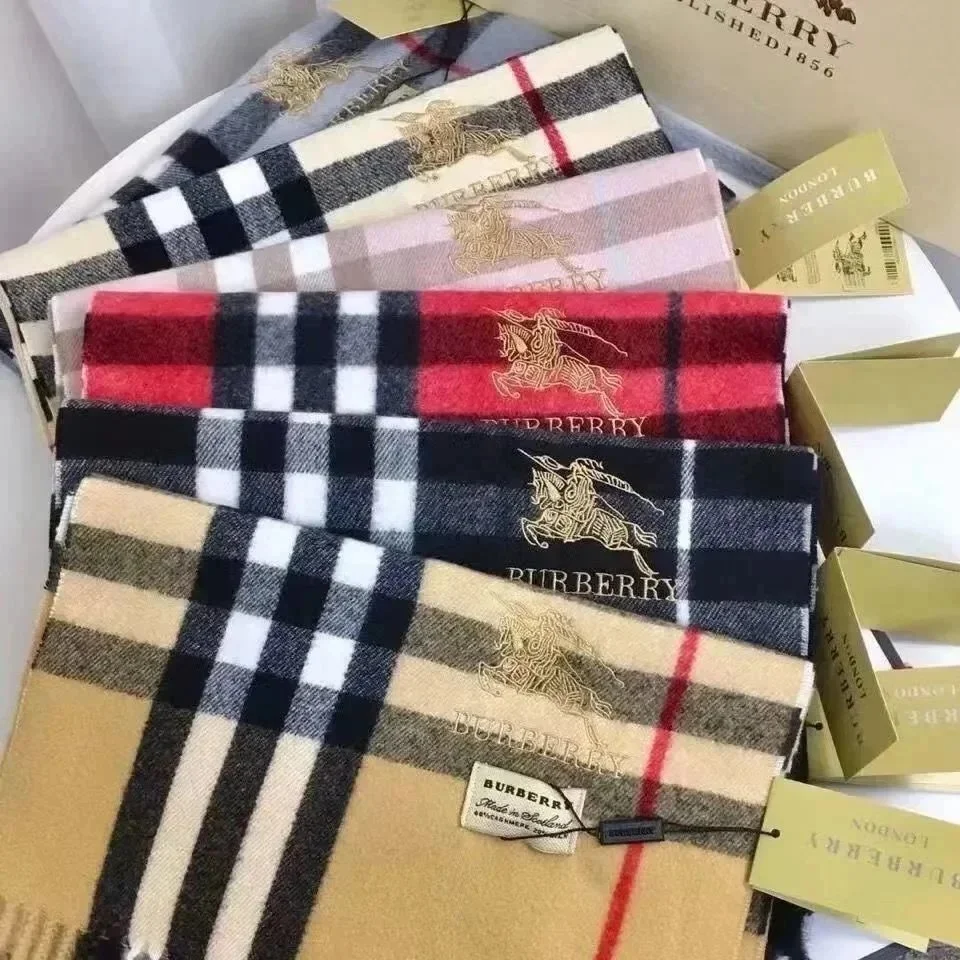 Burberry Classic Check Wool Scarf