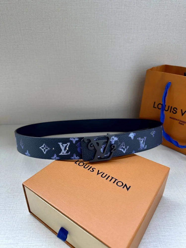 Louis Vuitton Monogram Eclipse Belt