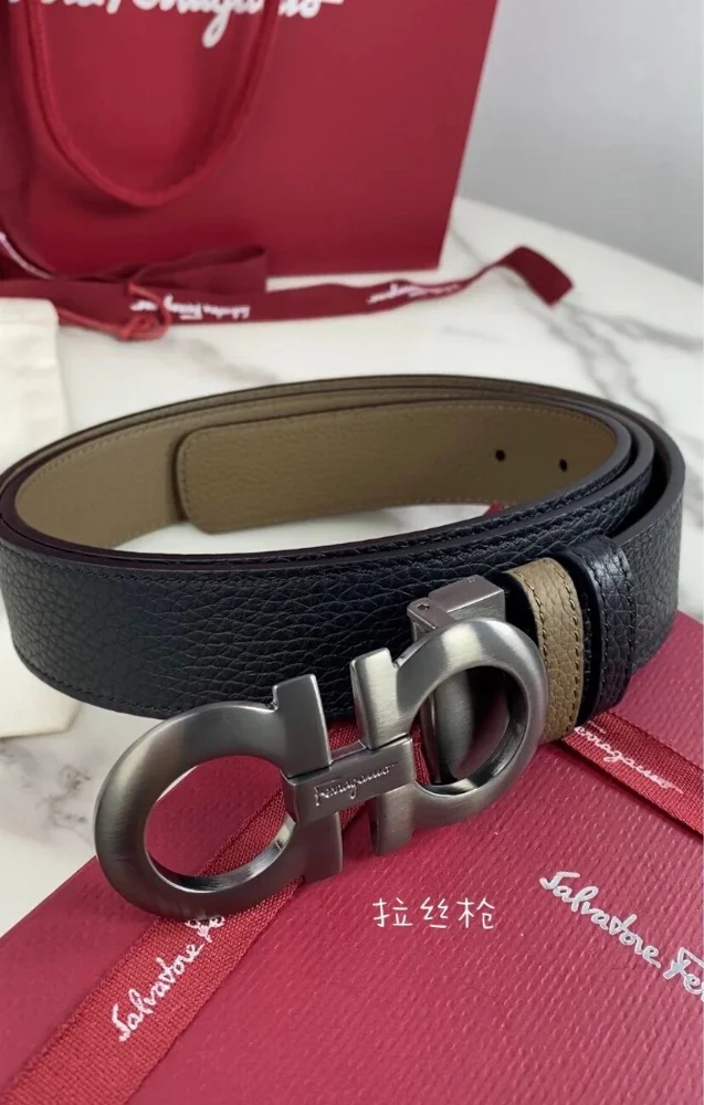Salvatore Ferragamo Gancini Buckle Belt