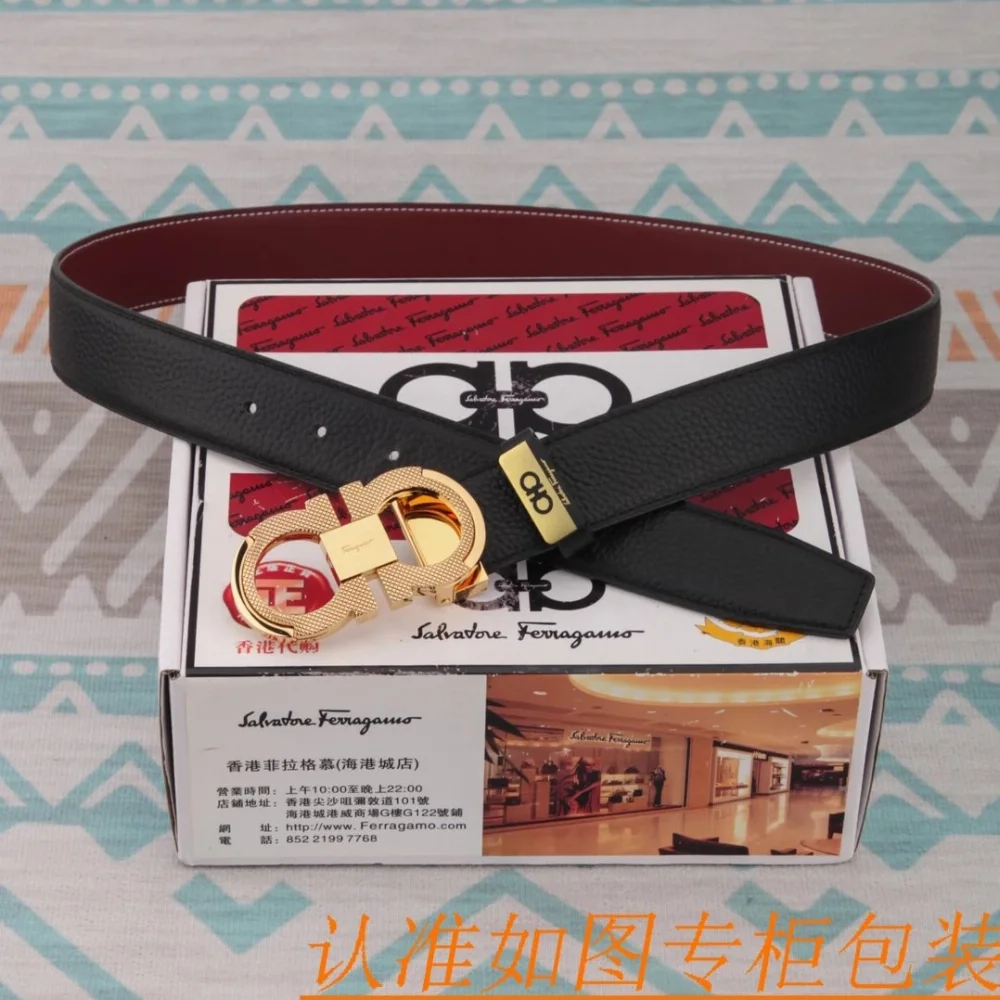 Salvatore Ferragamo Gancini Buckle Belt