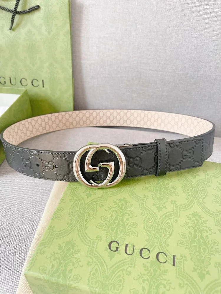 Gucci Double G Buckle Belt